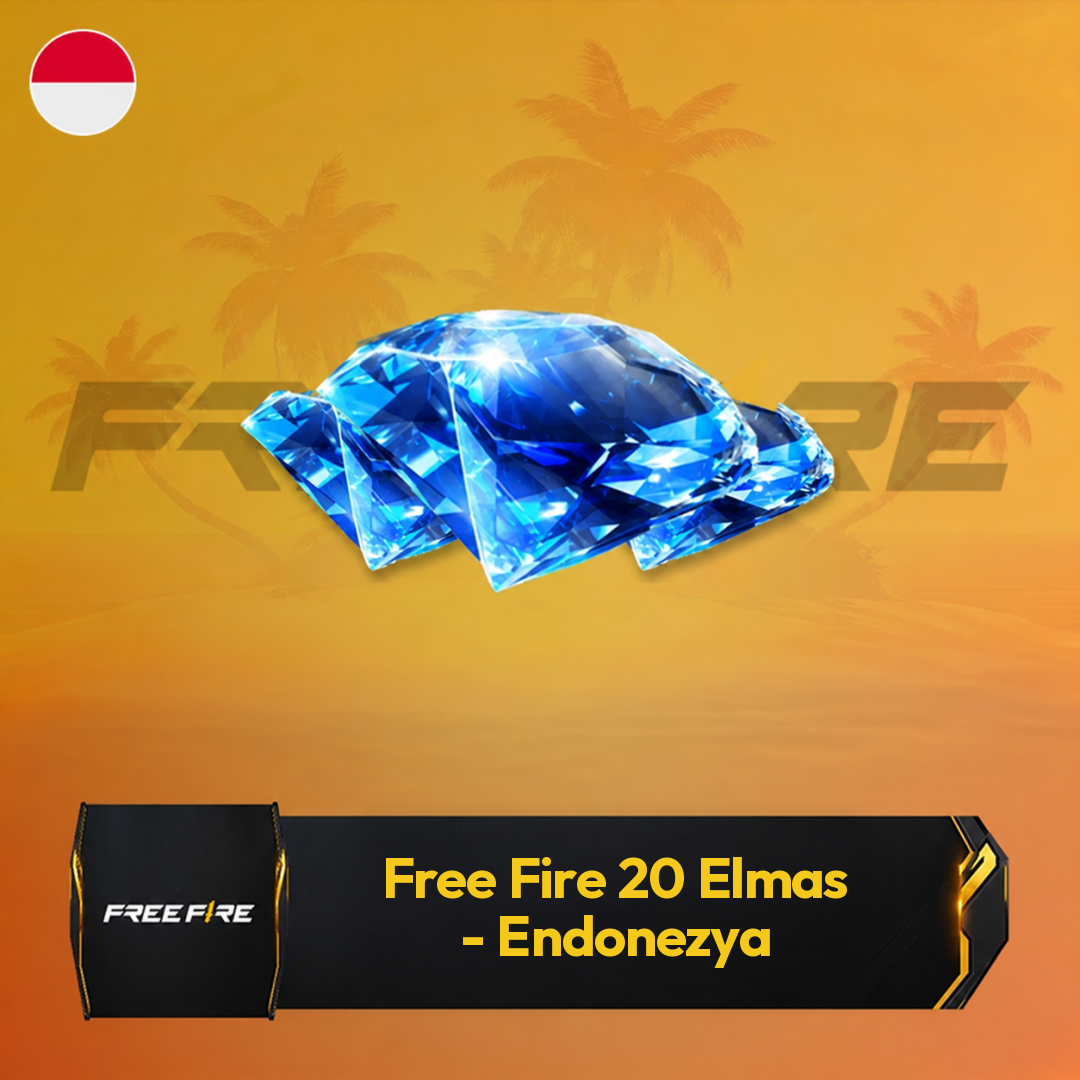 Free Fire 20 Diamonds - Indonesia