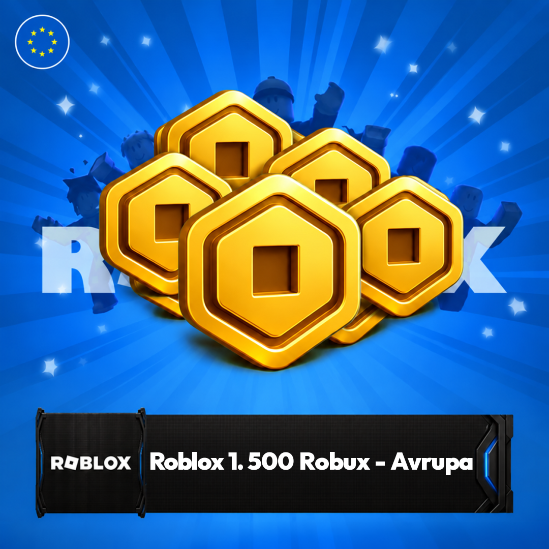 Roblox 1,500 Robux - Europe
