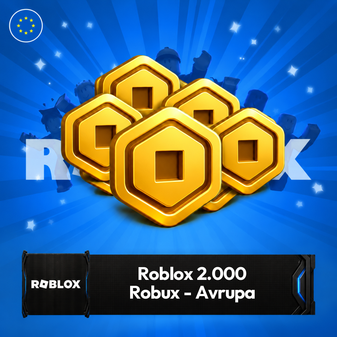 Roblox 2,000 Robux - Europe